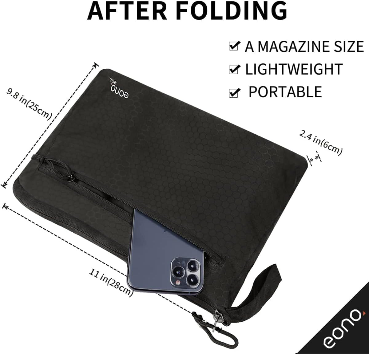 90L Foldable Travel Duffle Bag Hold All Travel Luggage Bag Holiday Bag with Multi-Pockets for Women Men (Black)