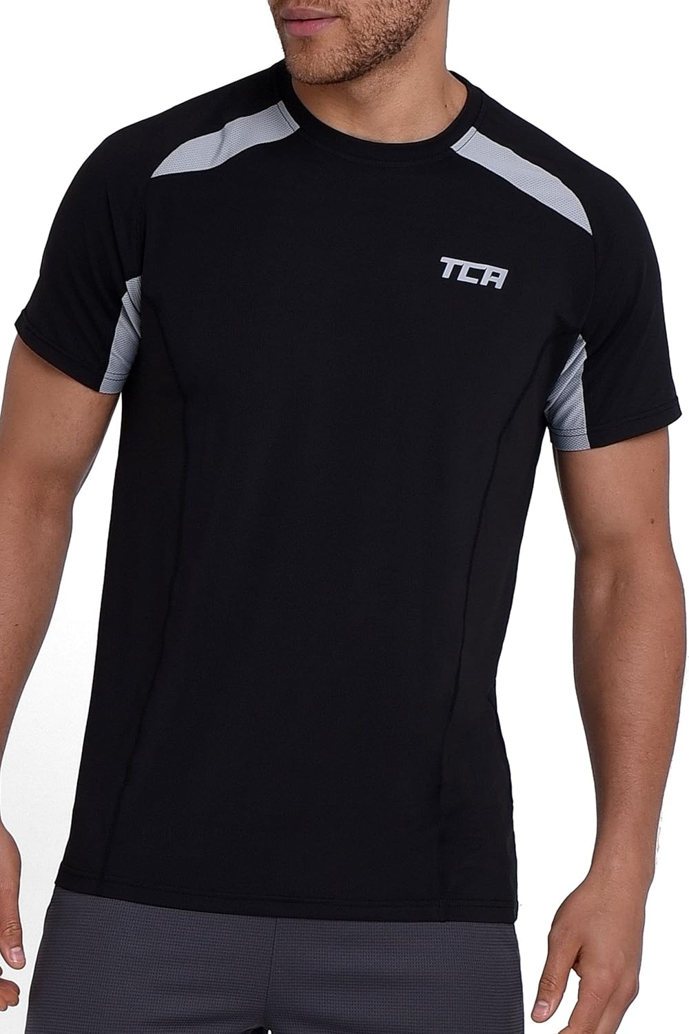 Men's Quick Dry Short Sleeve Gym Top - Lightweight, Breathable, Moisture-Wicking Activewear for Running and Sports