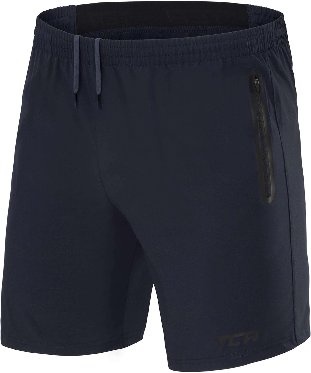 Elite Tech Mens Running Shorts with Zip Pockets, Gym Shorts Men Training Sports Short with Phone Pocket