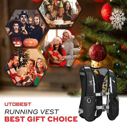 Running Backpacks Lightweight Hydration Pack Functional Running Vest 5L