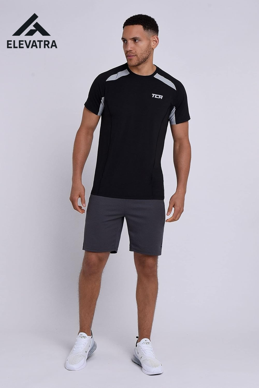 Men's Quick Dry Short Sleeve Gym Top - Lightweight, Breathable, Moisture-Wicking Activewear for Running and Sports