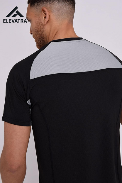 Men's Quick Dry Short Sleeve Gym Top - Lightweight, Breathable, Moisture-Wicking Activewear for Running and Sports