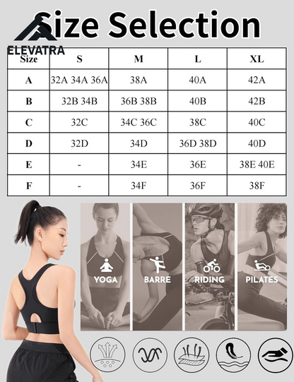 High Impact Women's Sports Bra with Seamless Racerback Design, Padded Support, and Adjustable Fit for Running