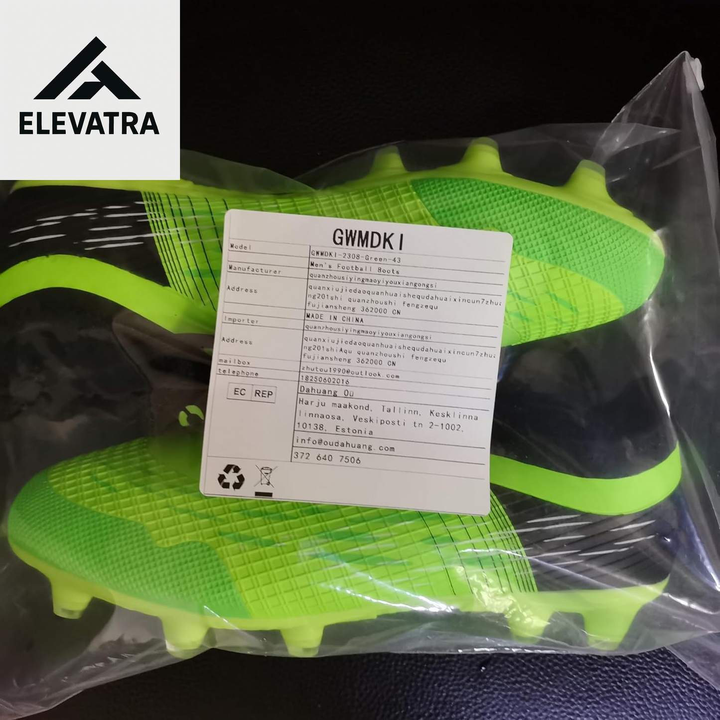 Men's Professional Football Cleats for FG/AG - Soccer Training and Competition Shoes for Teens